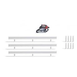 Busch A-Set: Kurvenkratzer 1 H0