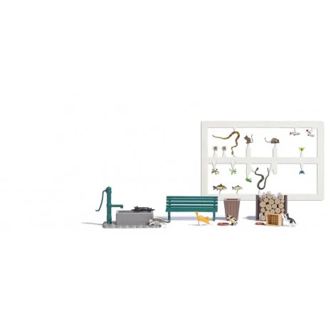 Busch A-Set: Spielende Katzen H0 1 Busch A-Set: Spielende Katzen H0