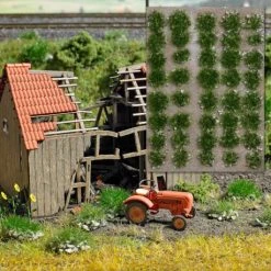 BUSCH Grasbüschel Mit Steinen Sommer
