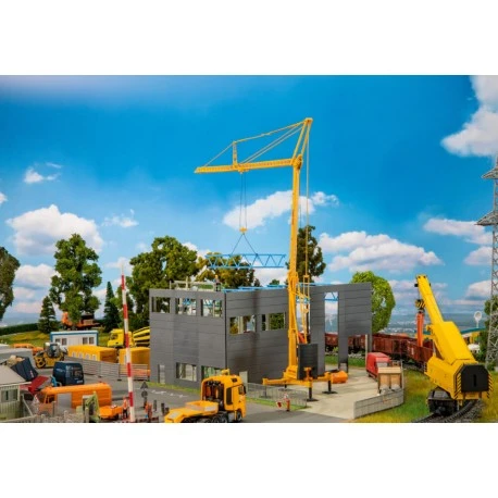 Faller H0 Baukran Max Bögl 1 Faller H0 Baukran Max Bögl