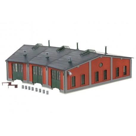 Maerklin H0 Bausatz Lokomotivschuppen 1 Maerklin H0 Bausatz Lokomotivschuppen