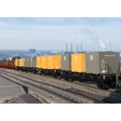 Maerklin H0 Behälter-Transportwagen Laabs -Noch shop h0 behaelter transportwagen laabs 3