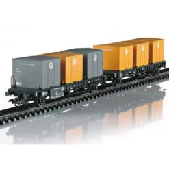 Maerklin H0 Behälter-Transportwagen Laabs -Noch shop h0 behaelter transportwagen laabs 4