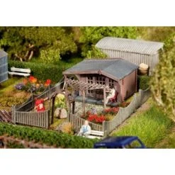 Alternative view of Faller H0 Schrebergarten Mit Gartenlaube