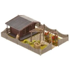 Faller H0 Schrebergarten Mit Gartenlaube