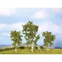 Noch H0,TT 3 Birken 8 Und 10 Cm