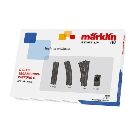 Maerklin Märklin 24900 H0 Märklin Start Up - C-Gleis-Ergänzungspackung C1 1 Maerklin Märklin 24900 H0 Märklin Start Up - C-Gleis-Ergänzungspackung C1