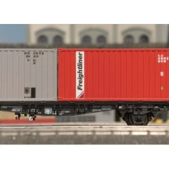 Alternative view of Maerklin Märklin 47680 - H0 Container-Tragwagen-Set