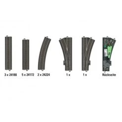 Maerklin Märklin 24802 H0 Digitale C-Gleis-Ergänzungspackung D2 -Noch shop marklin 24802 h0 digitale c gleis erganzungspackung d2 2