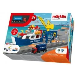 Maerklin Märklin 72223 H0 Märklin My World - Frachtschiff Und Hafenkran